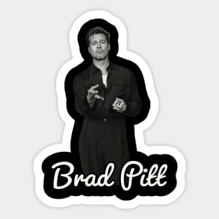 Brad Pitt / 1963 Sticker